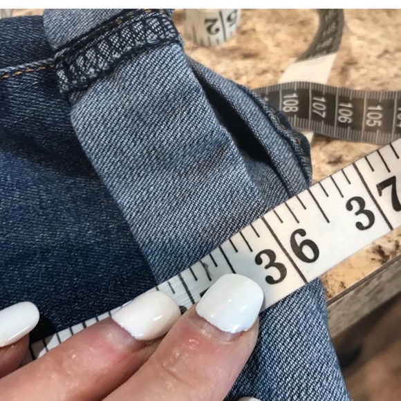 Signature by Levi Strauss Dark Blue Boyfriend Jeans - Picture 7 of 11